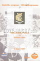 Mpumalanga v British Lions 1997 rugby  Programme